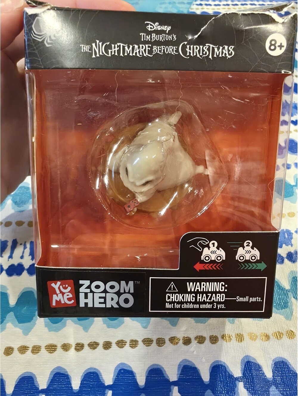 Tim Burton's Nightmare Before Christmas "Oogie Boogie" Damaged Box